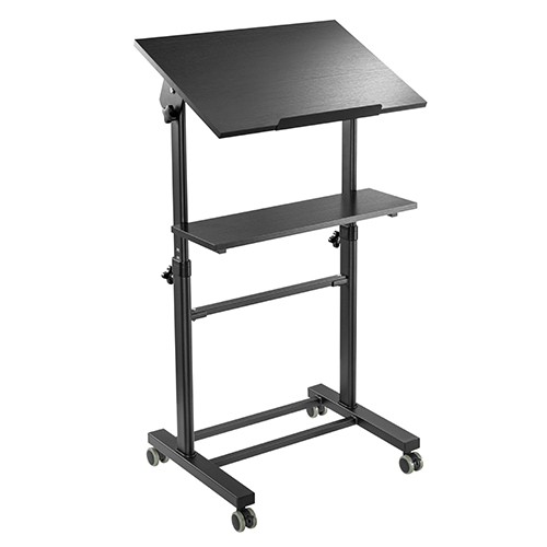 Skill Tech WST 01A Free Standing Height Adjustable Multi-Purpose Mobile Workstation Ergonomic Mount