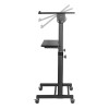 Skill Tech WST 01A Free Standing Height Adjustable Multi-Purpose Mobile Workstation Ergonomic Mount