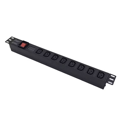 8-Way C13 Metal PDU – 1.8M UK Plug