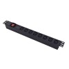 8-Way C13 Metal PDU – 1.8M UK Plug