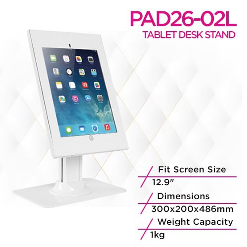Skill Tech PAD26-02L 12.9" Anti-Theft Tablet Stand