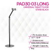 Skill Tech PAD30-03-LONG Universal Tablet Floor Stand