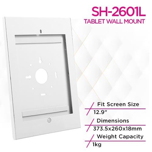 Skill Tech SH 2601L Anti Theft Tablet Mount Enclosure For...