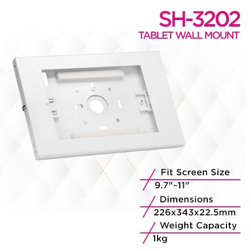 Skill Tech SH 3202 Anti-Theft Tablet Mount Enclosure