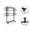 Skill Tech SH 8565VFS 42"-55" 4-Screen Video Floor Stand Trolley