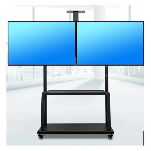 Skill Tech SH 02VFS Dual Display Screen Video Wall Cart