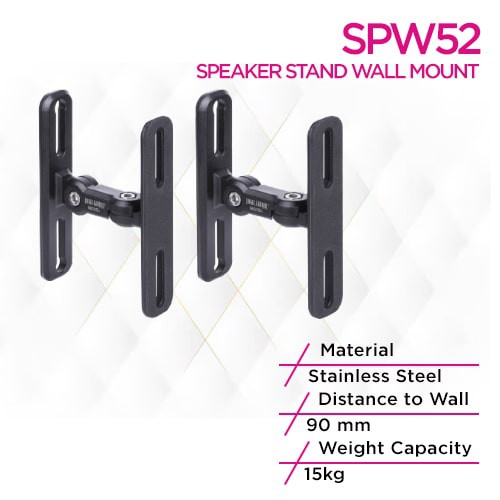 LECXO SPW52 SPEAKER STAND WALL MOUNT
