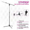 Lecxo STM1110P Mic Stand Floor Tripod