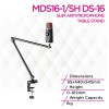 Skill Tech MDS16-1/SH DS-16 Slim Arm Microphone Table Stand