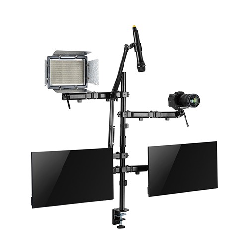 SKILL TECH SH MDS10 Dual Monitor Studio Setup – 17" to...