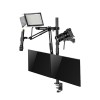 SKILL TECH SH MDS10 Dual Monitor Studio Setup – 17" to 32", 9+9KG, Complete AV Solution