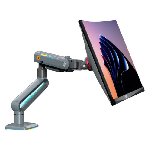 ذراع شاشة الألعاب North Bayou NB V7 RGB باللون الأزرق البحري – 32 بوصة إلى 60 بوصة