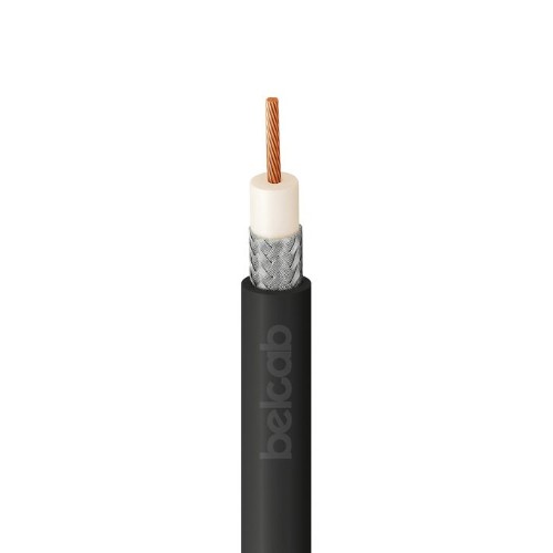 BELCAB B18219-BK RG58 20AWG SHIELDED CABLE