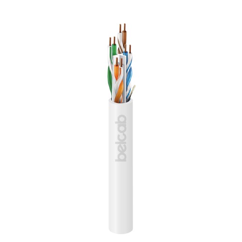 كابل BELCAB B110GX24 CAT6A 4 أزواج 23AWG غير محمي