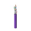 كابل BELCAB B110GXE02 CAT6A محمي بأربعة أزواج، مقاس 23AWG