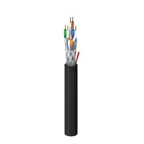 BELCAB B11855ENH-PE CAT7 4PAIR 23AWG كابل محمي