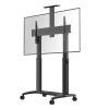 North Bayou V150 Heavy Duty Height Adjustable Motorized TV Cart