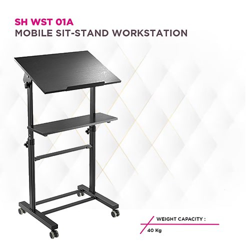 Skill Tech WST 01A Height Adjustable Multi-Purpose Mobile...