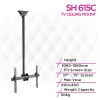 Skill Tech SH 615C Telescopic Full-Motion Tv Ceiling Mount