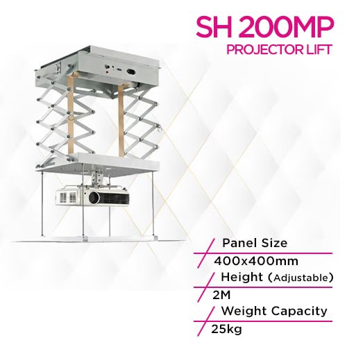 Skill Tech SH 200MP Motorized Projector Lift – RF Remote Controlled