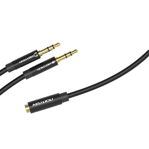VENTION BBOBY Headphone Microphone Splitter Adapter 3.5mm Stereo