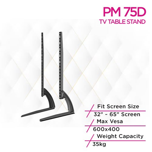 Primestar PM 75D Economy TV Table Stand