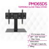 Primestar PM065DS Tempered Glass TV Table Stand