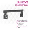 Skill Tech SH LED01 Ultra Slim Micro-Gap Fixed TV Wall Mount