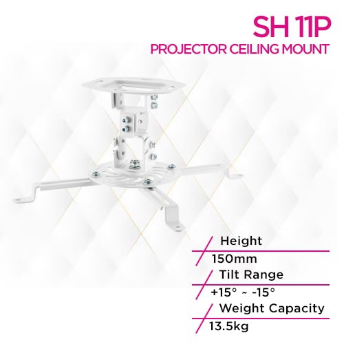 Skill Tech SH 11P Heavy-Duty Projector Ceiling Mount (For...