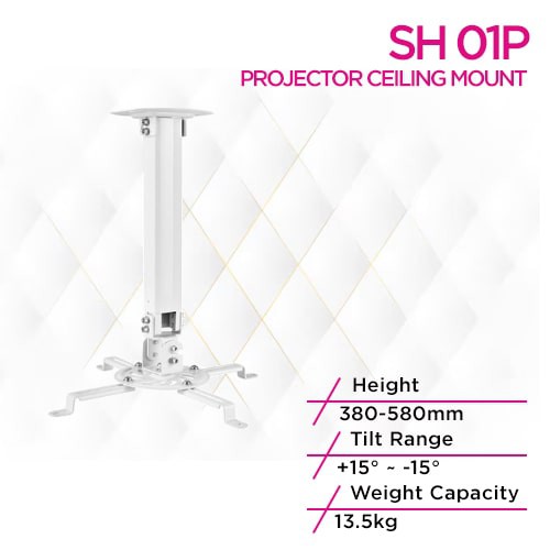 Skill Tech SH 01P Heavy-Duty Projector Ceiling Mount