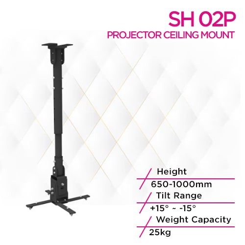 Skill Tech SH 02P Heavy-Duty Projector Ceiling Mount (For...