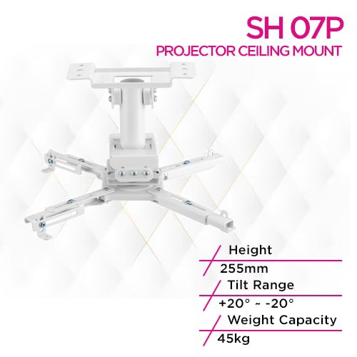 حامل جهاز العرض السقفي الصلب Skill Tech SH 07P