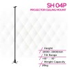 Skill Tech SH 04P Height Adjustable Solid Ceiling Projector Bracket