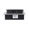Belcon BD 630-2-Silver Pop Up Table Socket