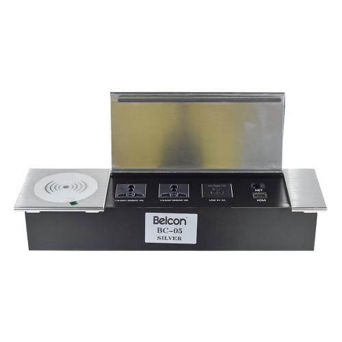 Belcon BC-05 Flip Up Table Socket with Wireless Charger