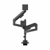 Skill Tech SH87 C024UCP Titan Heavy-Duty Pole-Mounted Gas Spring Monitor Arm With USB-A And USB-C Ports