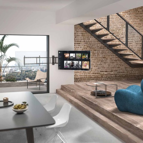 Skill Tech SH M06MW حامل تلفزيون حائطي متحرك بتصميم نحيف