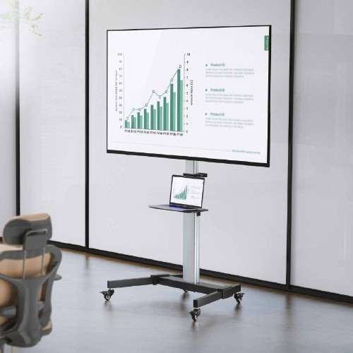 عربة تلفزيون من الألومنيوم Skill Tech SH 4486FS