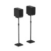 Skill Tech SH SPFS 03 Height-adjustable Metal Universal Speaker Floor Stand 2pc