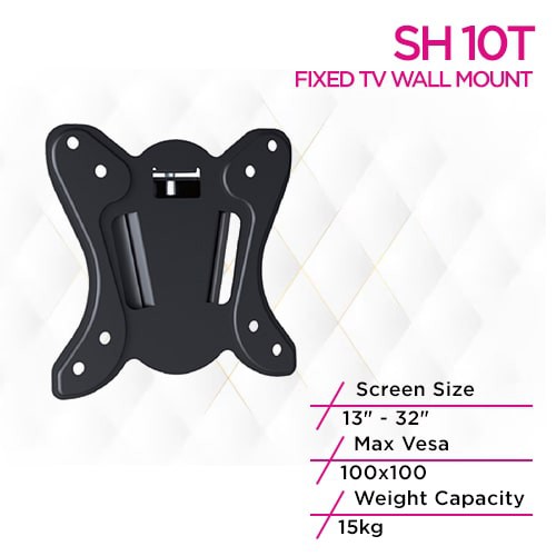 Skill Tech SH 10T Ultra Thin Fixed Tv Wall Mount