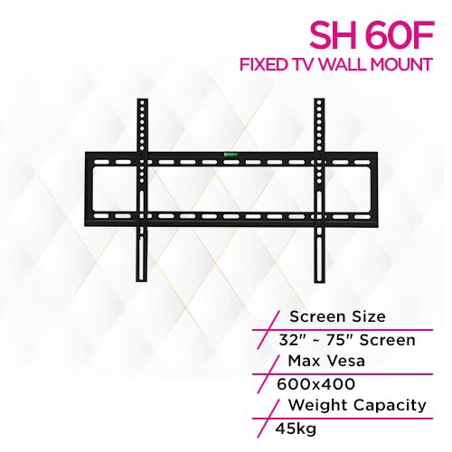 Skill Tech SH 60F Economy Fixed TV Wall Mount