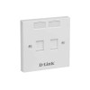 D-LINK NFP-0WHI11 Network Faceplate 2-Port