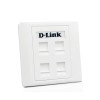 D-LINK NFP-0WHI11 Network Faceplate 4-Port
