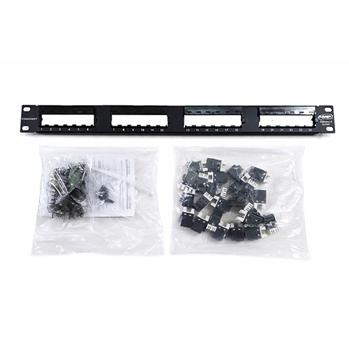 COMMSCOPE 1375014-2 24port Patch Panel With Module Keystone