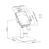 Skill Tech PAD 33-04 Black Anti-theft Tablet Countertop Stand