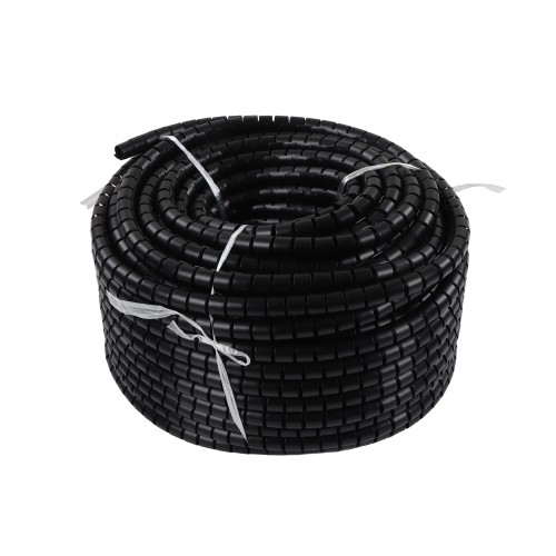 Cable Spiral Wrapping Band Black 28mm 50mtr Roll