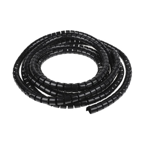 Cable Spiral Wrapping Band Black 28mm 1.5mtr Roll