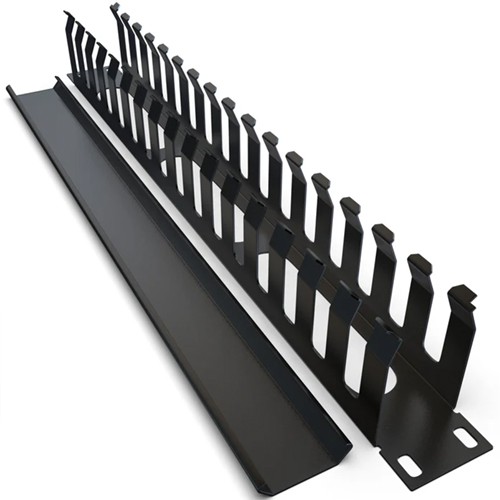 Metal 19" 1u Cable Manager Metal