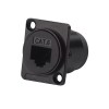 JSJ CAT6 Steel RJ45 Module for Faceplate | Ethernet Keystone Jack