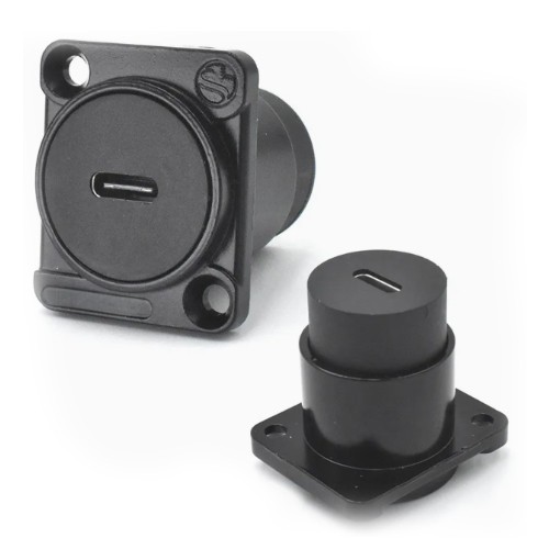 JSJ USB-C Steel Module for Faceplate | USB Type-C Keystone Module